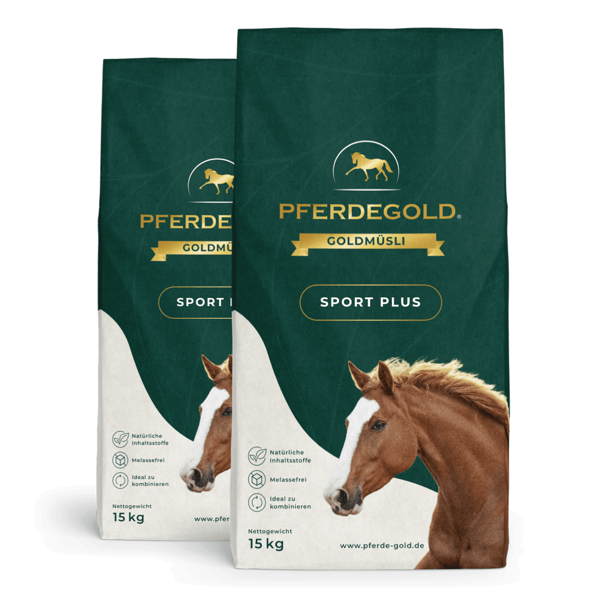 Pferdegold® Goldmüsli® Sport Plus – Oat-Based Competition Horse Feed