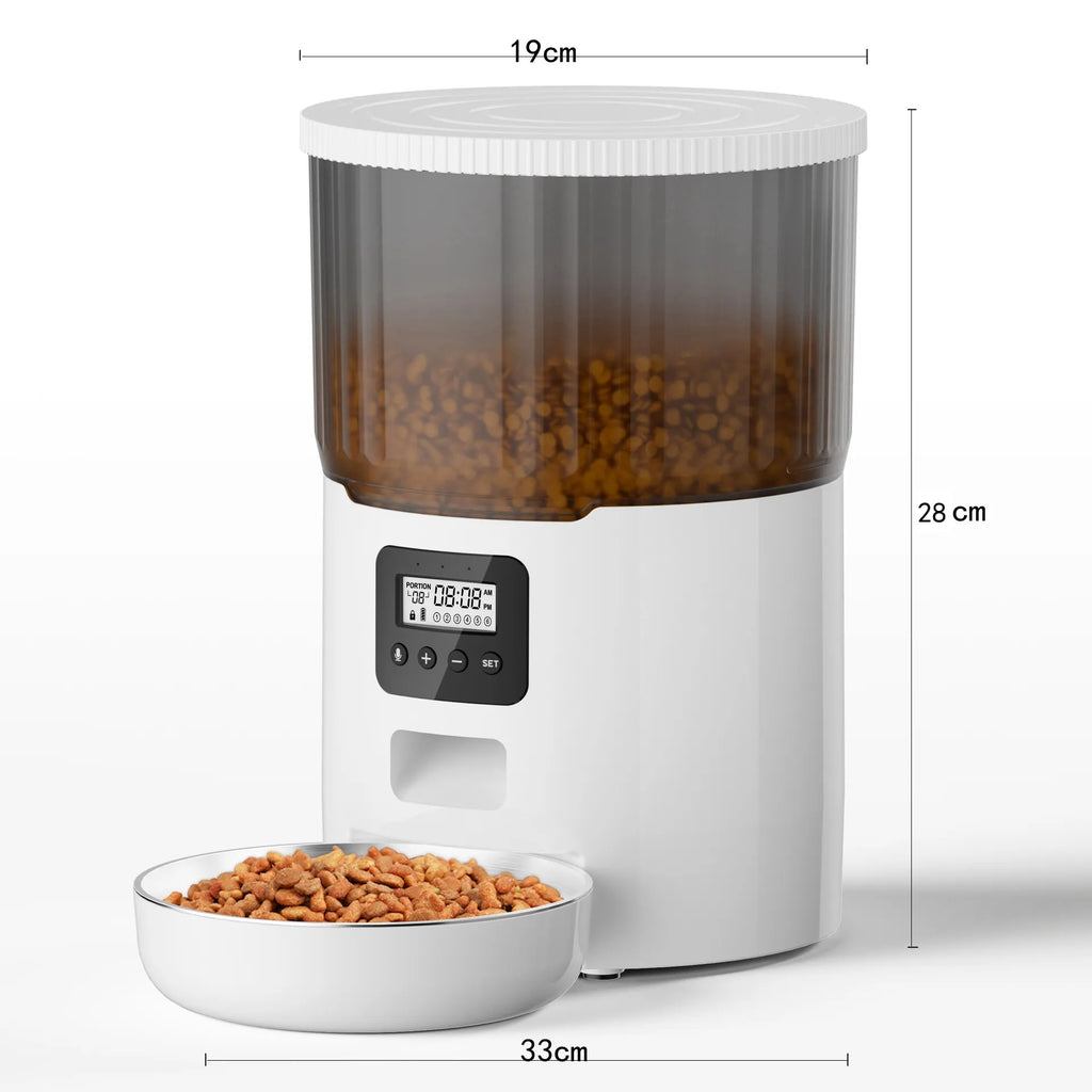 Automatic Smart Pet Feeder for Cats and Dogs