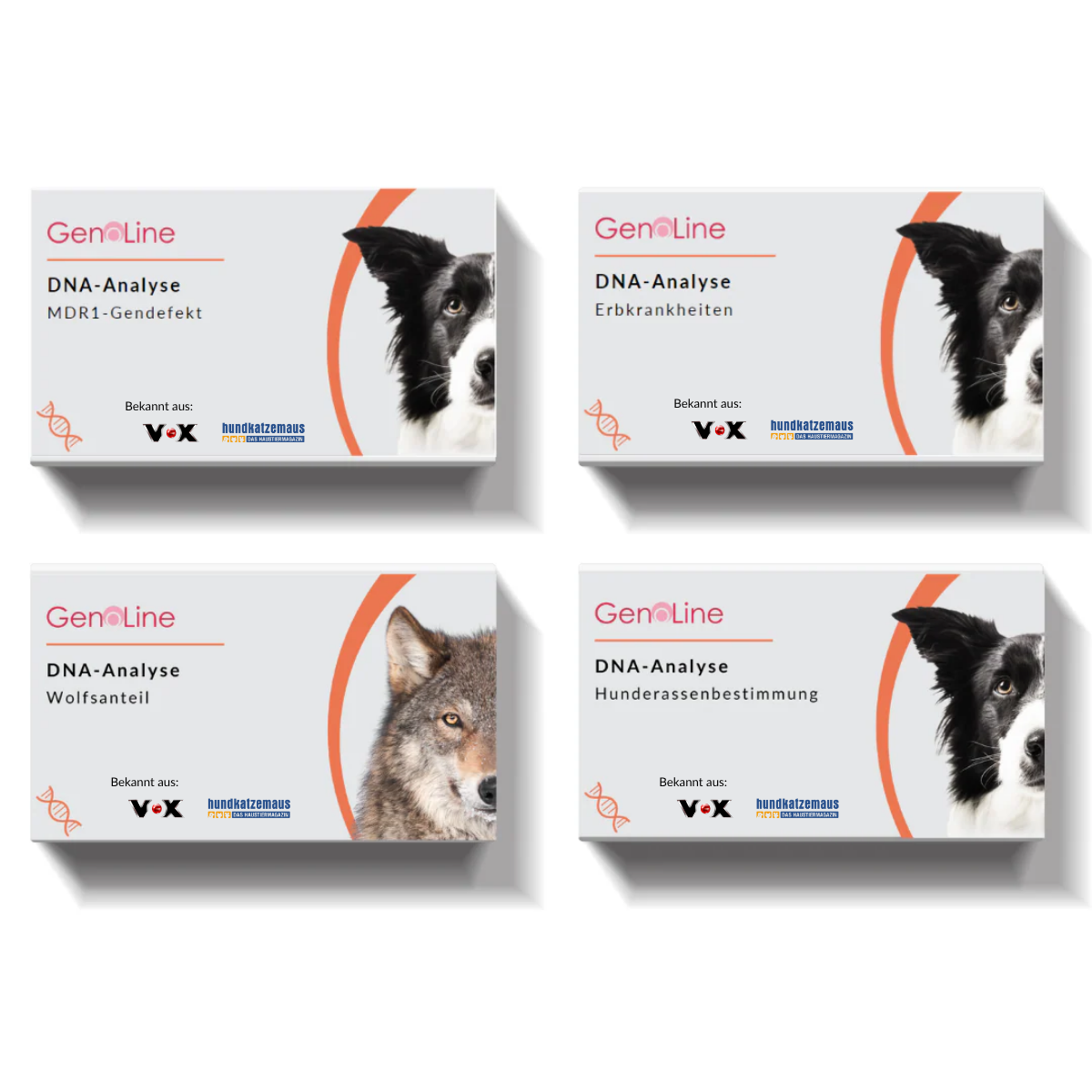 GenoLine Dog DNA Test – Dog Breed Test for 400+ Breeds, At-Home Sample