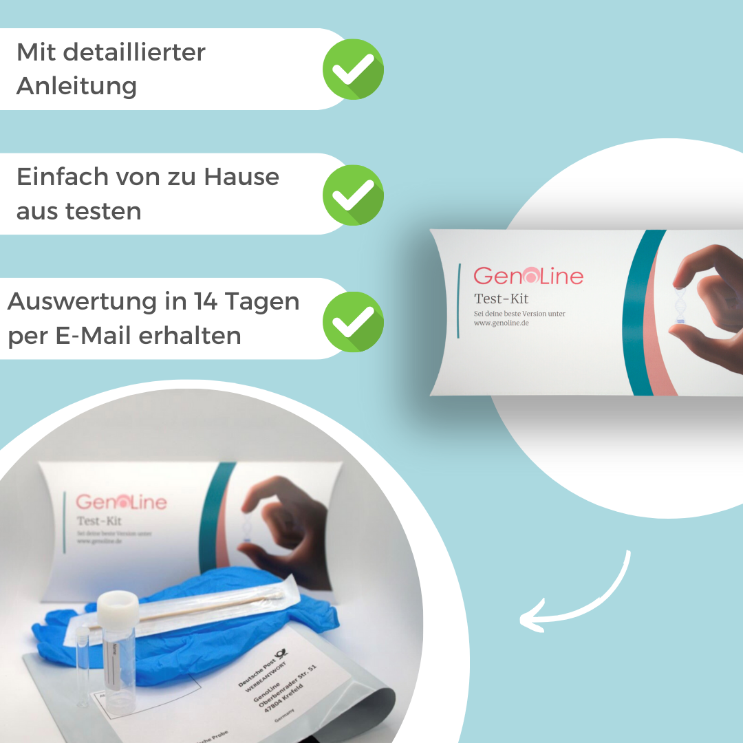 GenoLine Cat Food Intolerance Test – At-Home Saliva Sensitivity Kit