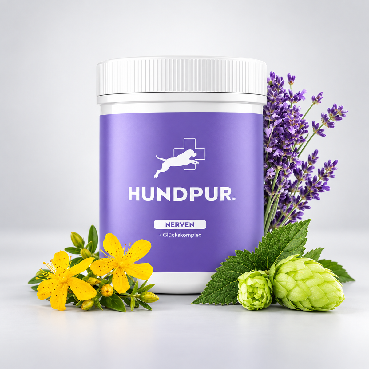 Hundpur® Nerven – Calming for Dogs under Stress, Magnesium & Herbs