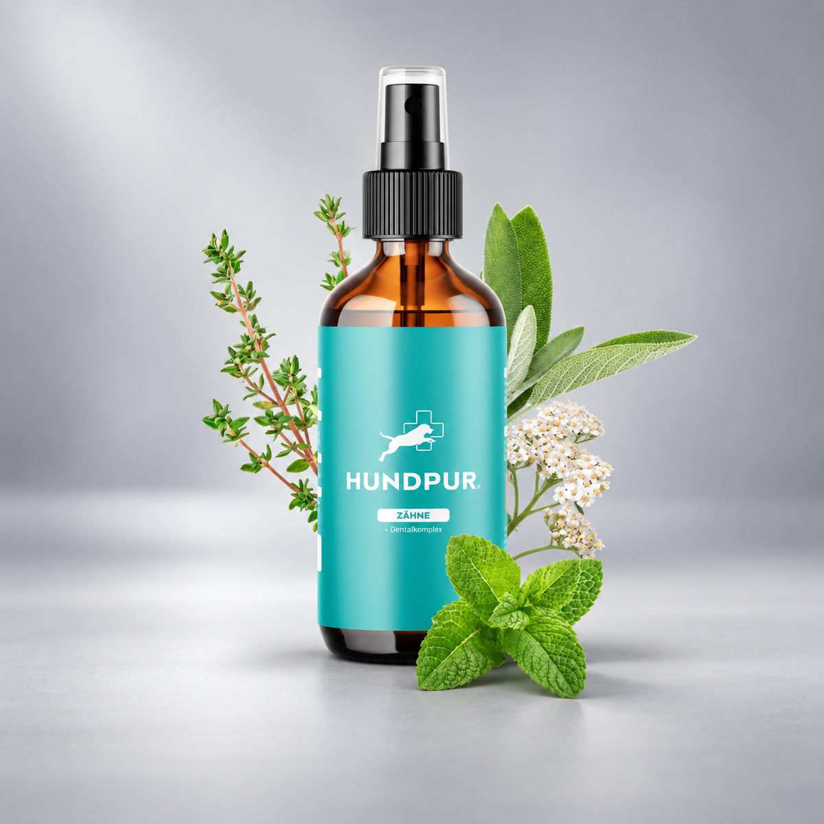 Hundpur® Dental Spray for Dogs – Dog Breath Freshener & Dental Care