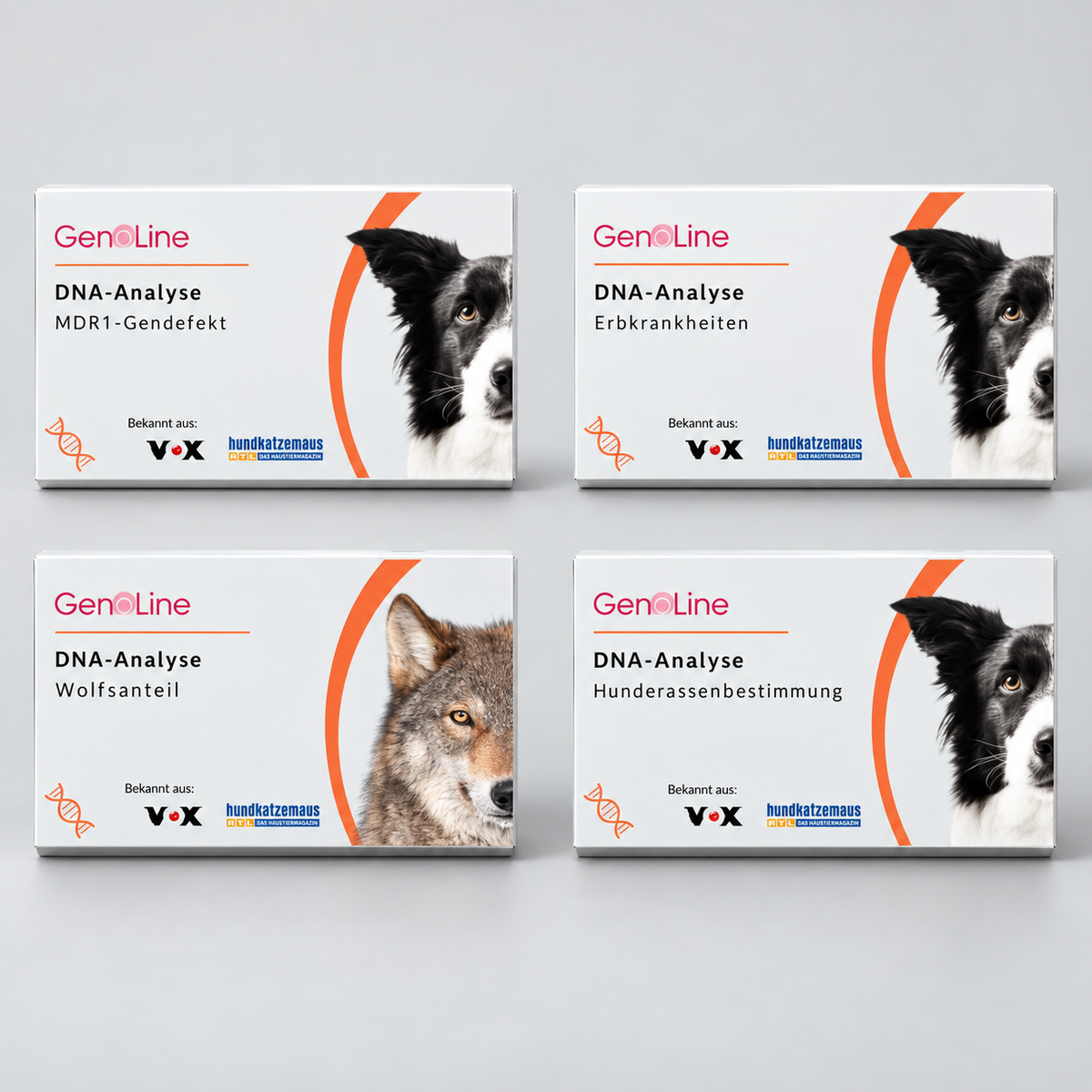 GenoLine Dog DNA Test – Dog Breed Test for 400+ Breeds, At-Home Sample