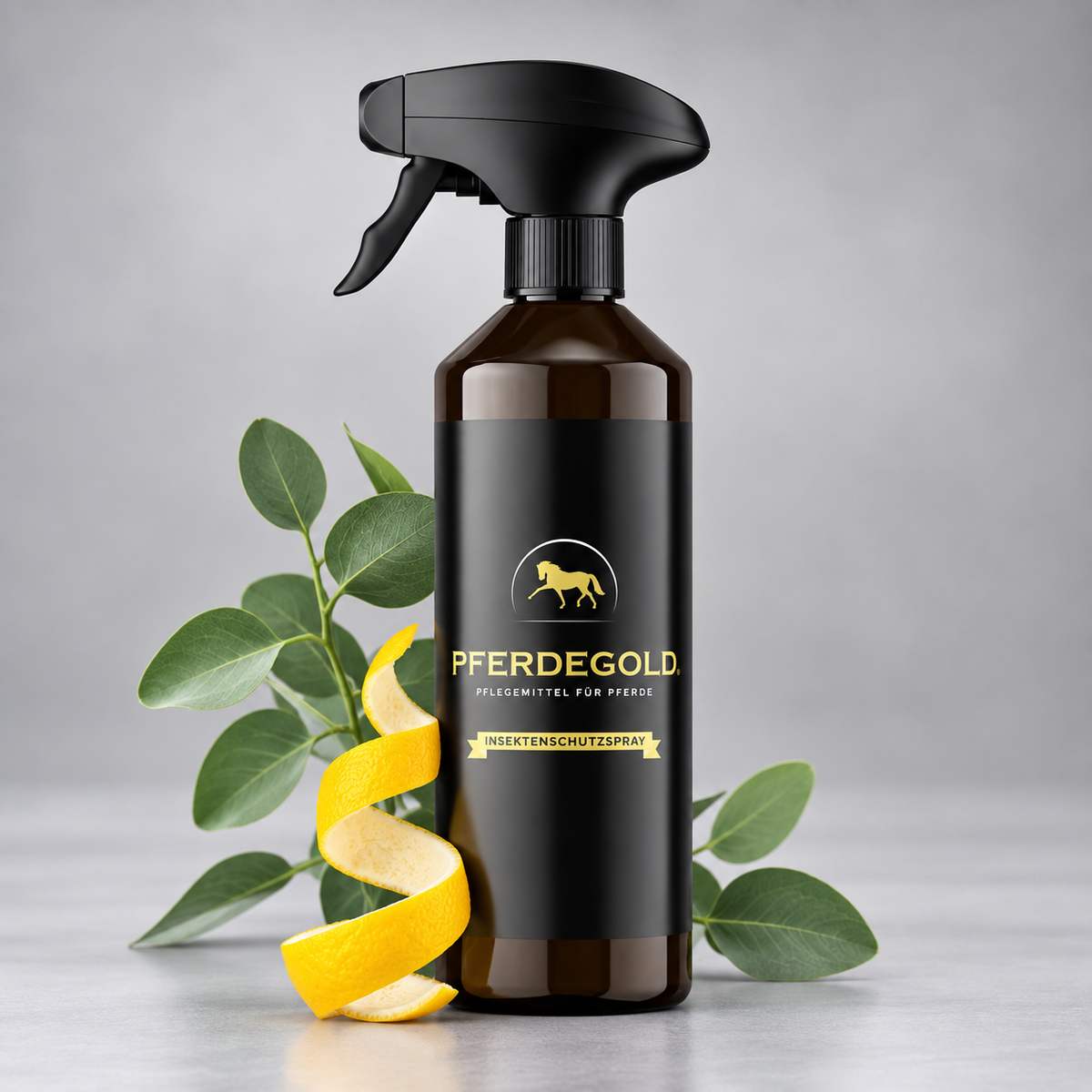Pferdegold® Horse Fly Spray – Fly Spray for Horses, 500 ml Pump Bottle