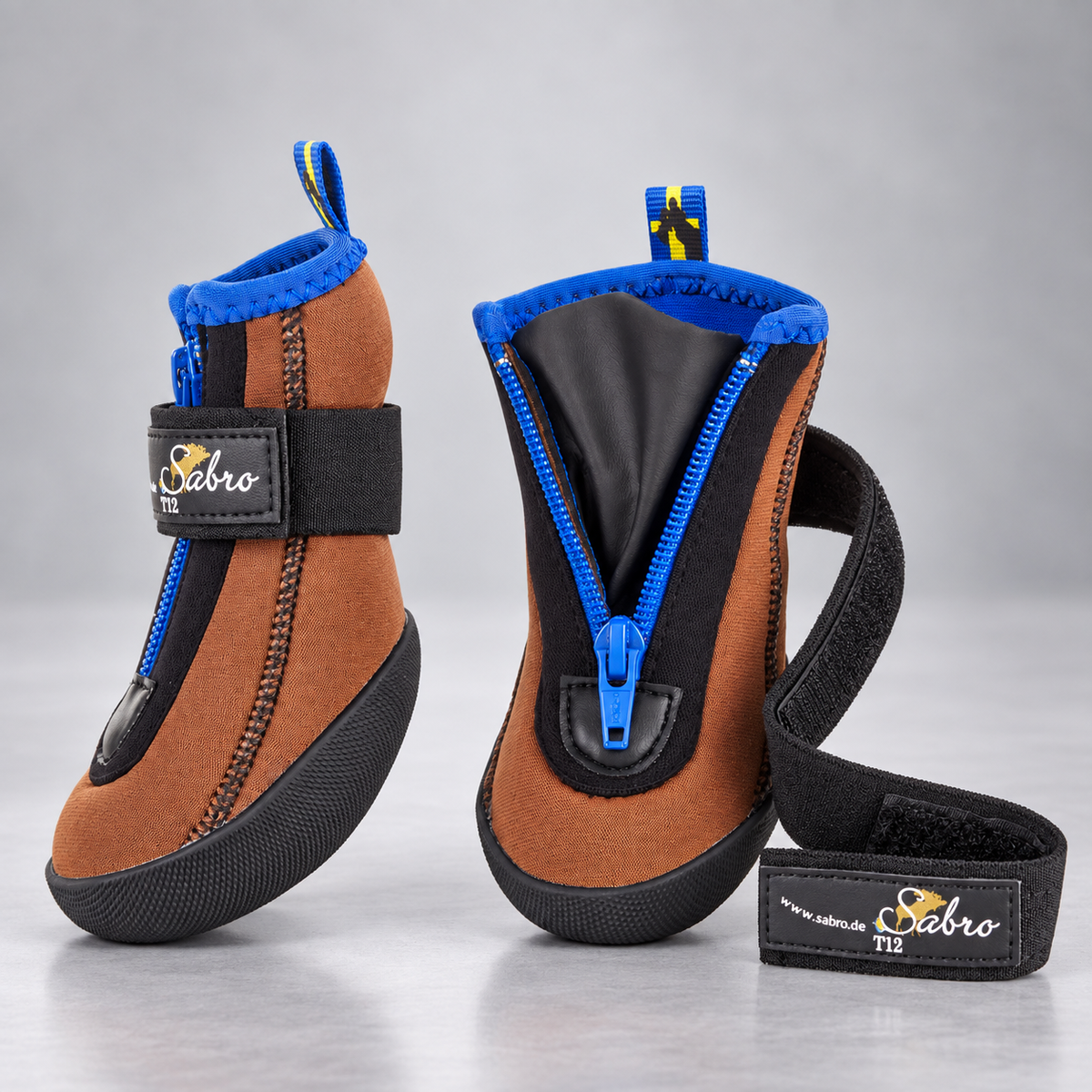 SABRO TOFFLER Dog Boots – Neoprene Dog Paw Protectors, Non-Slip, 2 pcs