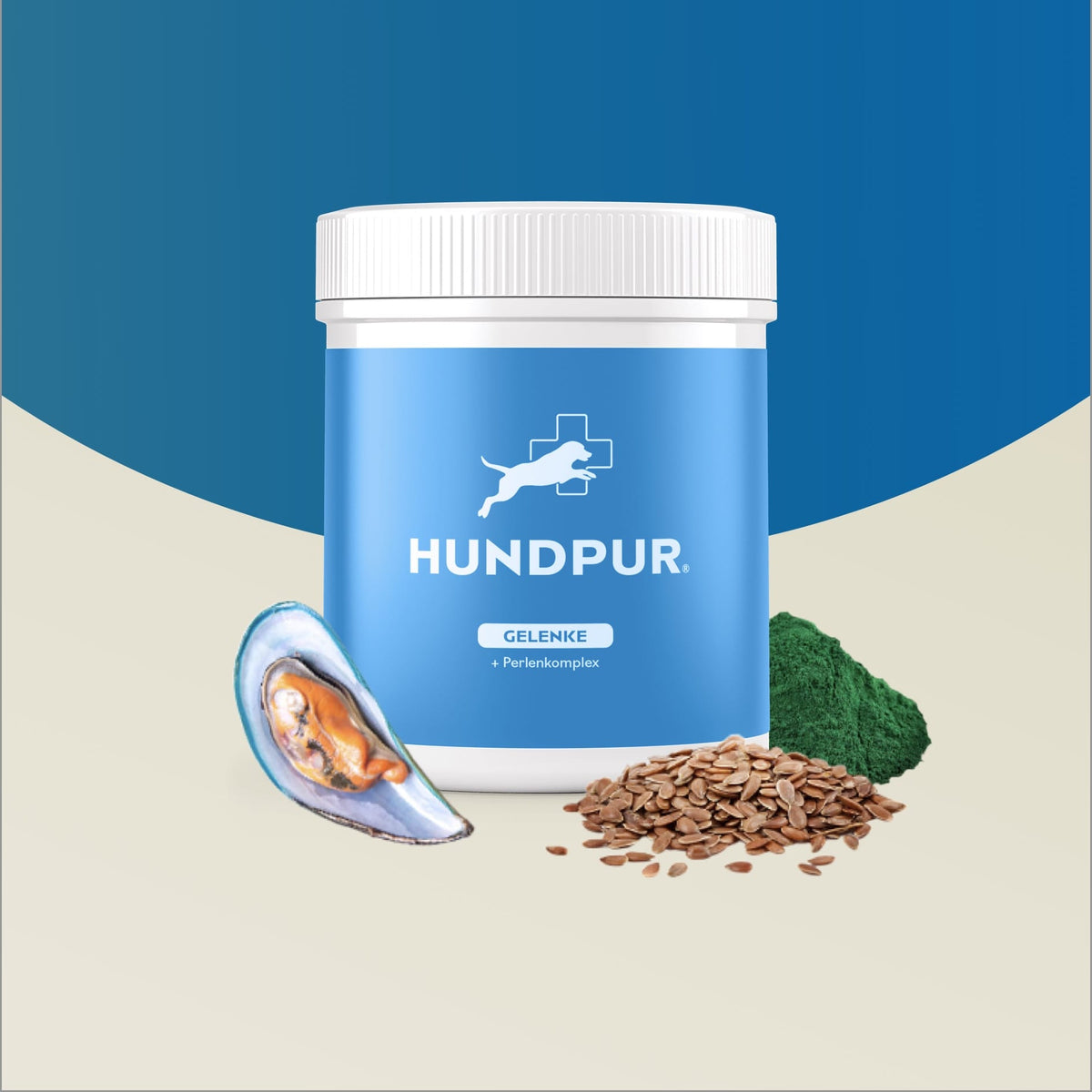 Hundpur® Green Lipped Mussel for Dogs – Glucosamine, MSM & Chondroitin