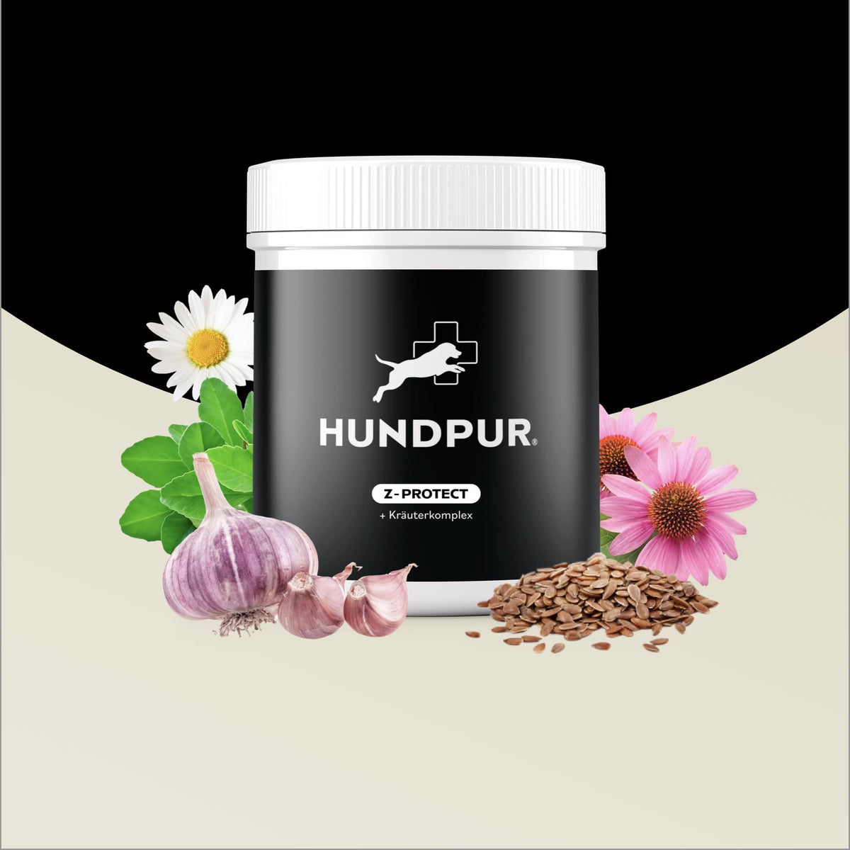 Hundpur® Z-Protect – Supplement with Herbs & Black Seed Oil for Dogs