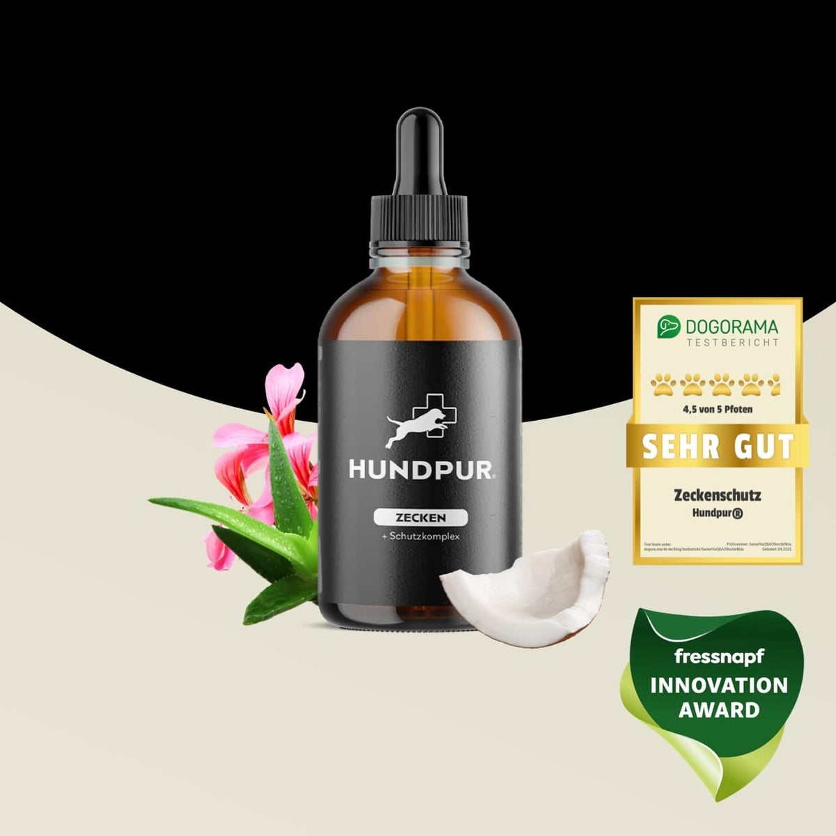 Hundpur® Tick Protection for Dogs – Tick Tincture, External Use, 50 ml