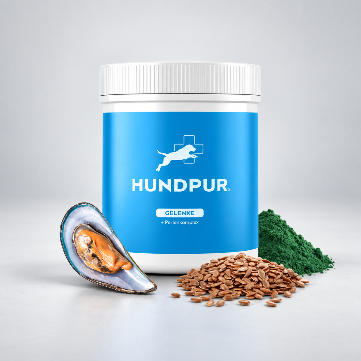 Hundpur® Green Lipped Mussel for Dogs – Glucosamine, MSM & Chondroitin