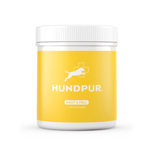 Hundpur® Skin & Coat – Dog Coat Supplement with Zinc & Biotin