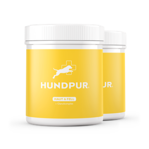 Hundpur® Skin & Coat – Dog Coat Supplement with Zinc & Biotin