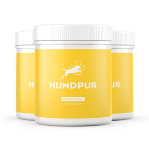 Hundpur® Skin & Coat – Dog Coat Supplement with Zinc & Biotin