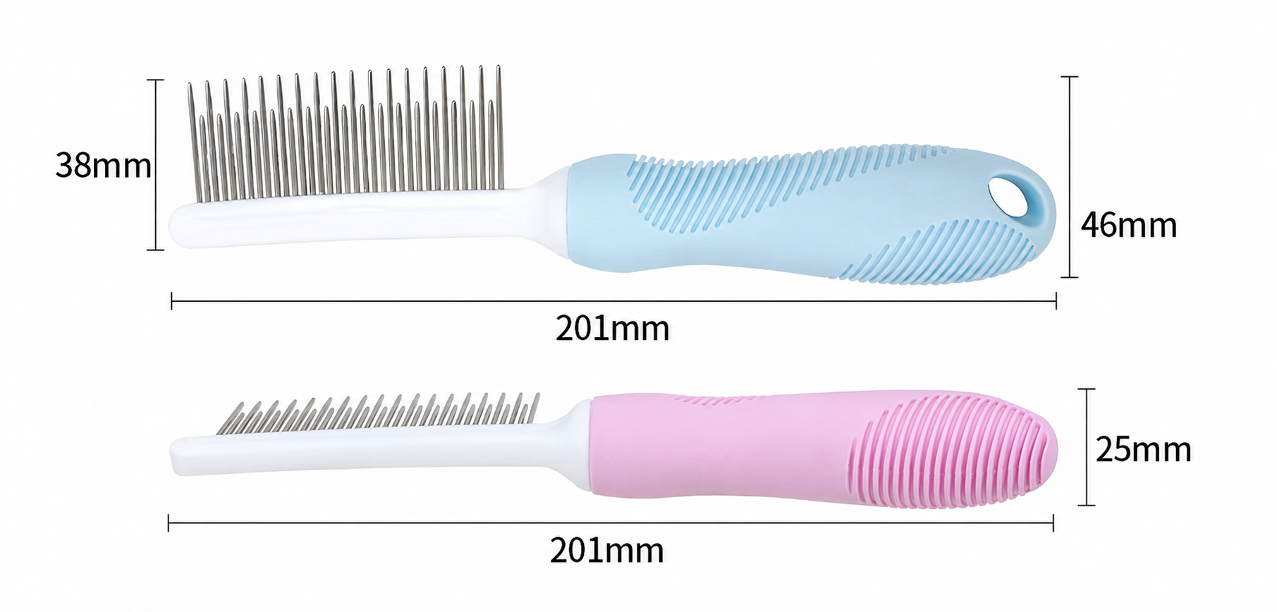 Pet Grooming Comb for Easy Fur Removal (Single Piece)