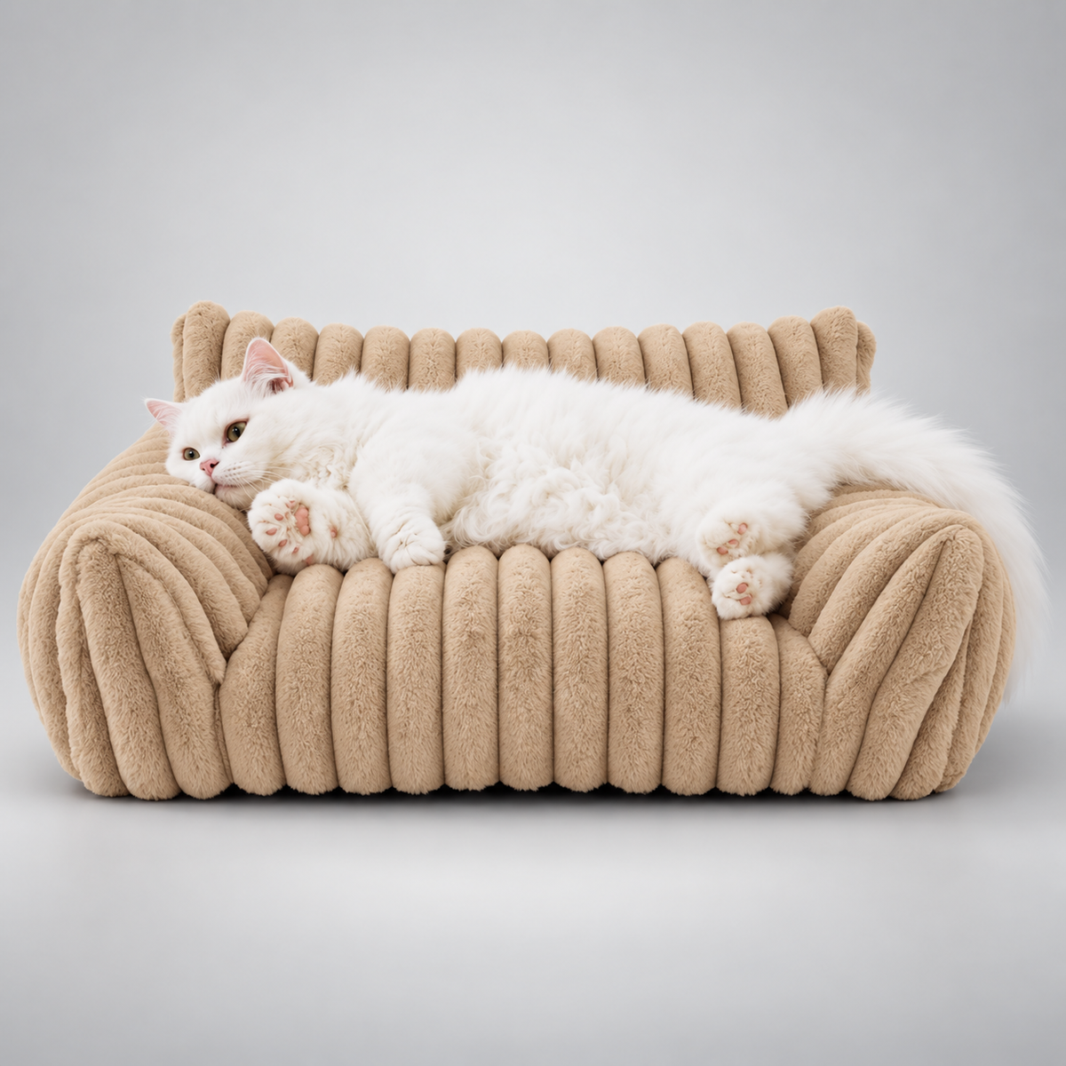 Snoozy Dream Washable Dog Bed – Fluffy Dog Bed with Raised Edge, S–L