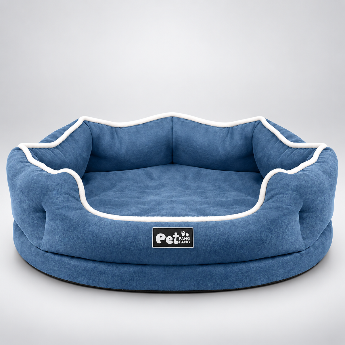 LuxeNest Dog Sofa Bed with Raised Edge – Dogs & Cats, Washable Cover