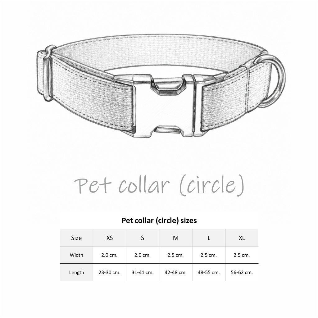 Christmas Dog Collar & Christmas Cat Collar in Gold – Polyester