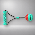 Dog Tug Toy – Dog Tug of War Toy, TPR Training Ball with Rope & Handle