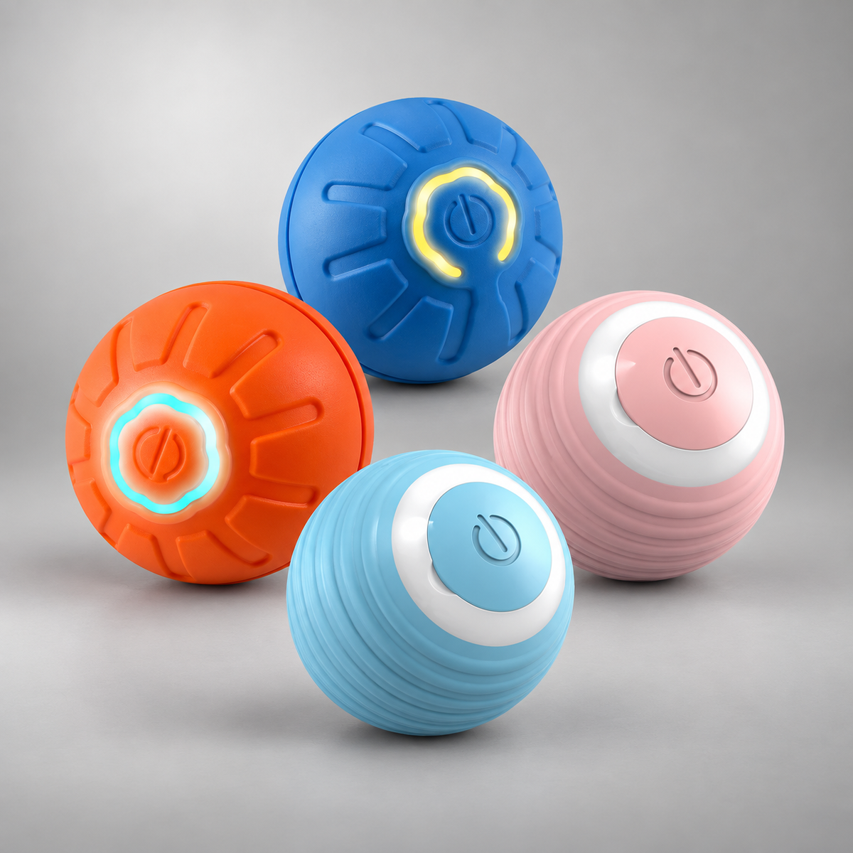 Interactive Dog Ball & Interactive Cat Ball – Self-Moving Ball, 42 mm