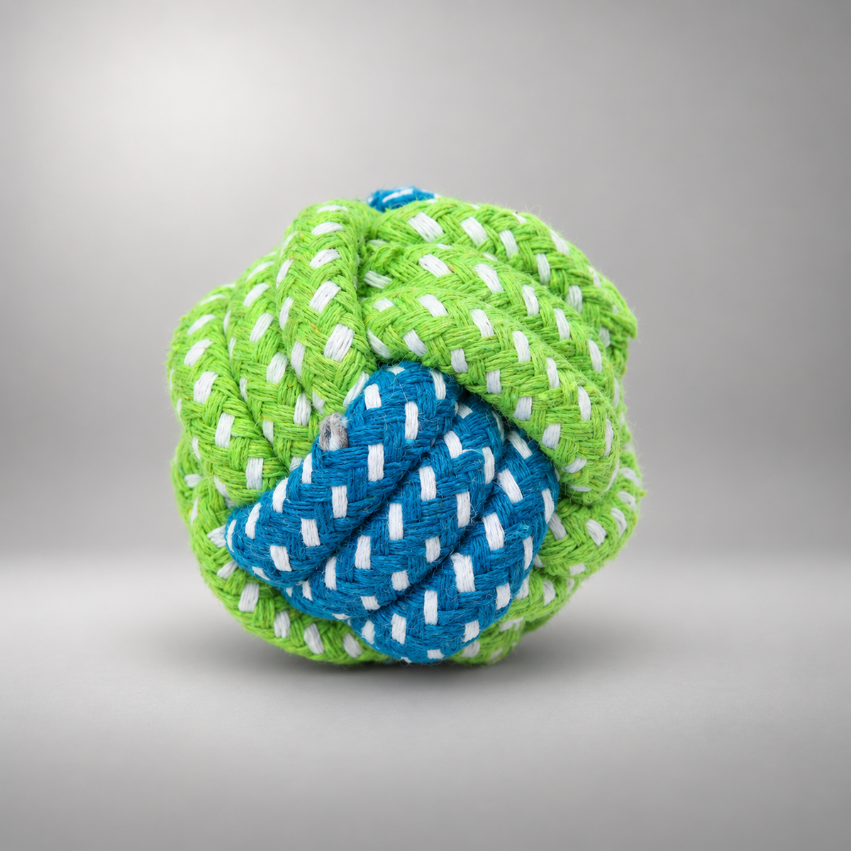 Cotton Rope Ball Dog Toy, 5 cm – Small Rope Toy for Dogs & Cats