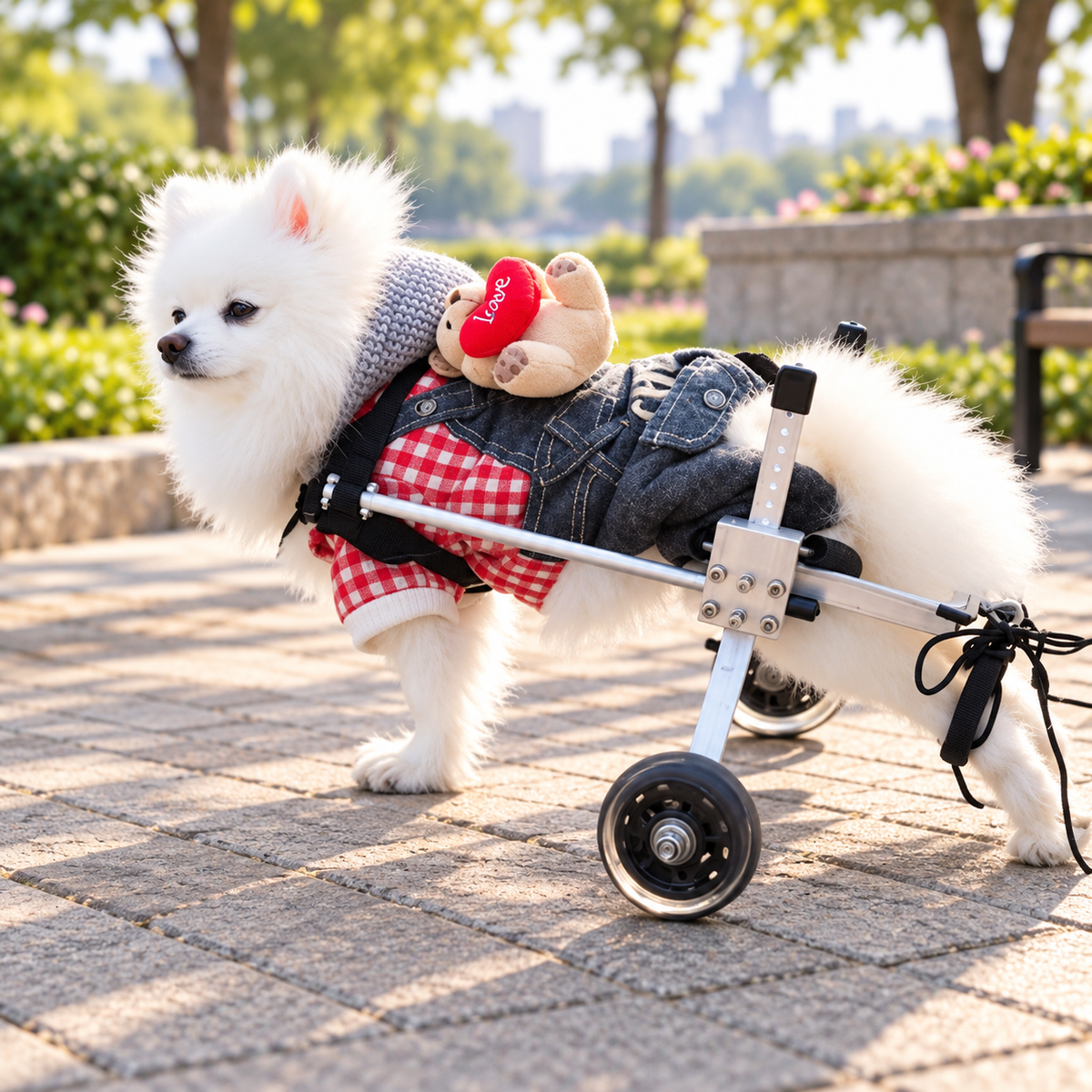 Dog Wheelchair for Back Legs – Rear Support, Also a Cat Wheelchair