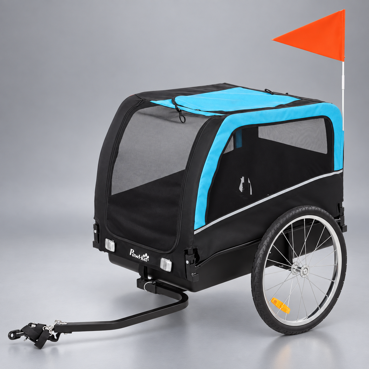 Dog Bike Trailer, 20-Inch Air Tyres – Dog Trailer for Bike, max. 20 kg