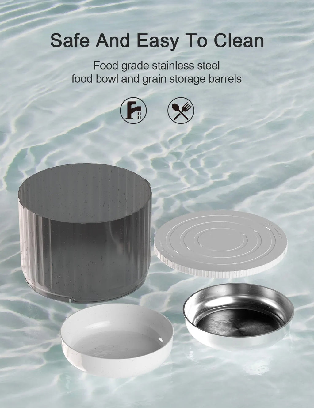 Automatic Smart Pet Feeder for Cats and Dogs