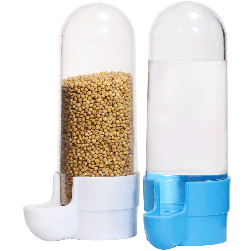 Bird Water Feeder for Cage – Bird Water Dispenser & Seed Feeder, 90 ml