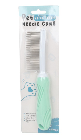 Pet Grooming Comb for Easy Fur Removal (Single Piece)