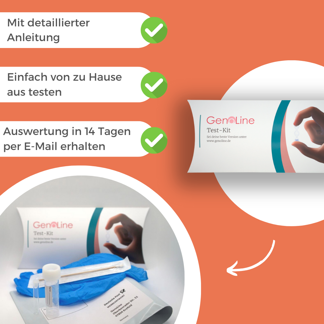 GenoLine Puppy Food Intolerance Test – Saliva Kit with Micronutrients